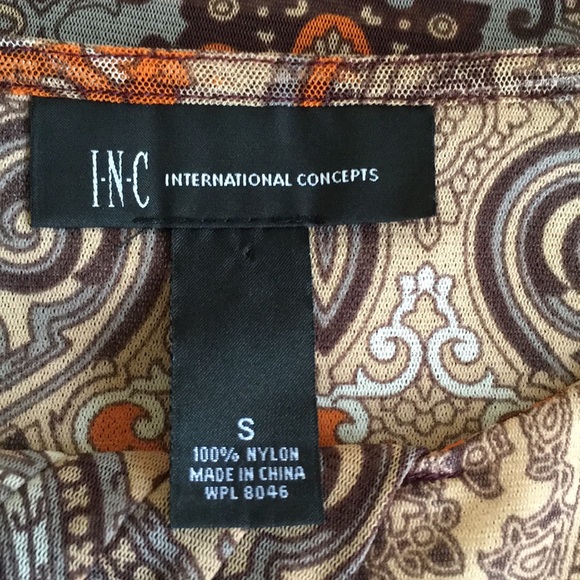 INC Embellished Tunic Top - Picture 6 of 7